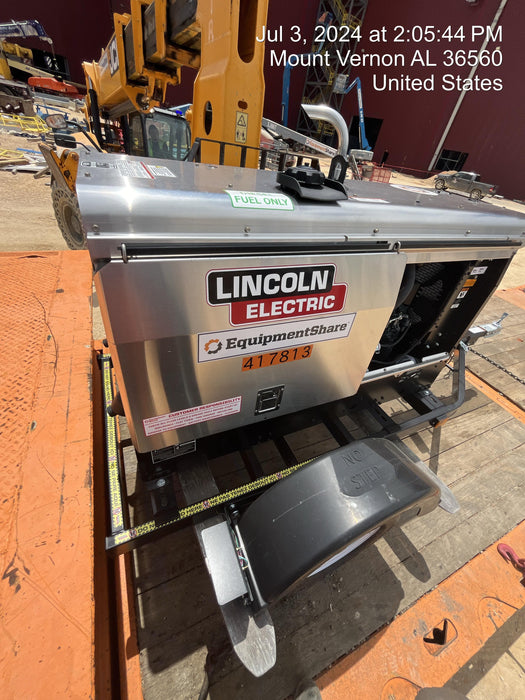 2024 Lincoln Electric LE400 Kubota V1505, Trlr, Cable Rack, Light Kit, ES Decals, T3