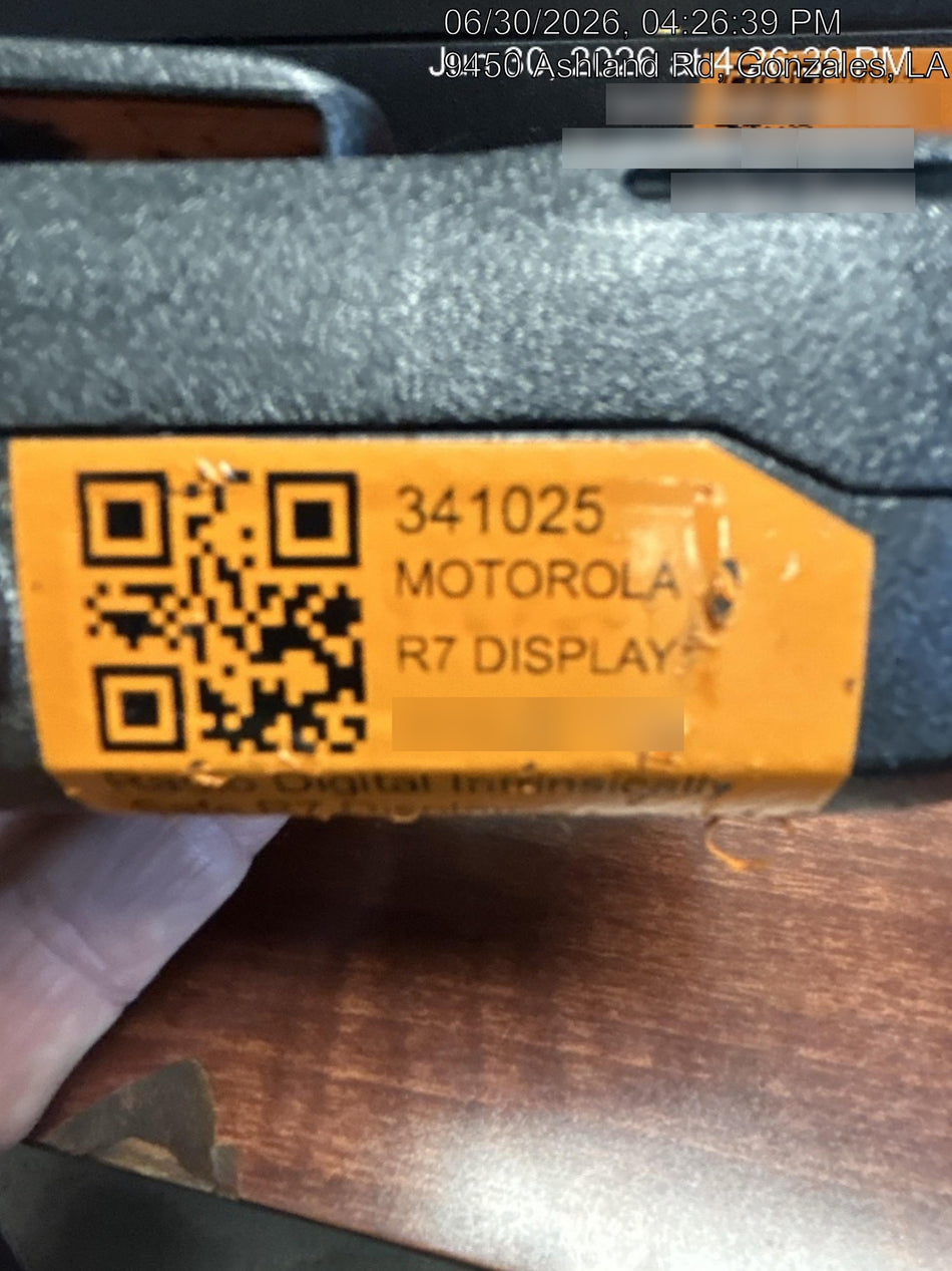 2023 MOTOROLA R7 DISPLAY
