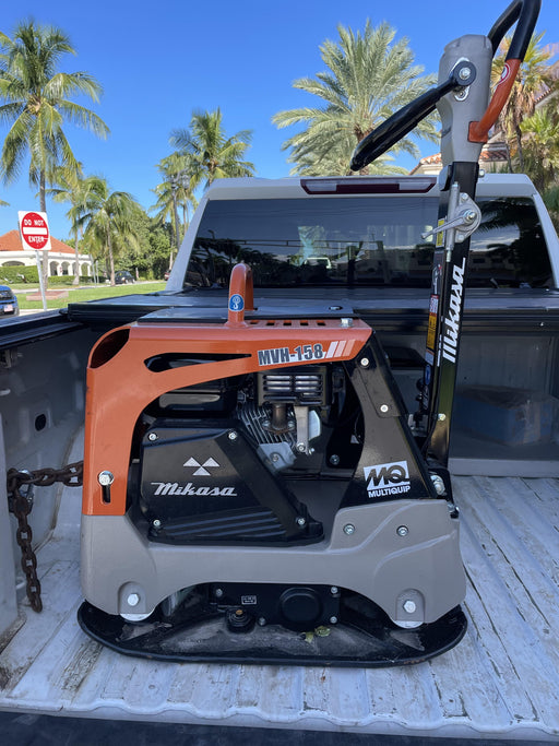 2022 Multiquip MVH158 Honda GX200, 17" Plate, Gas