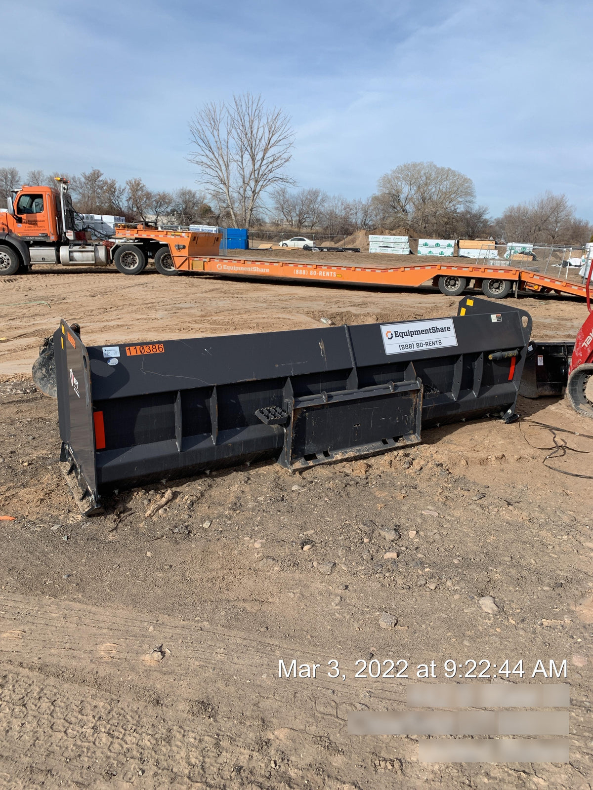 2015 PALADIN 23344-0022 Snow Pusher