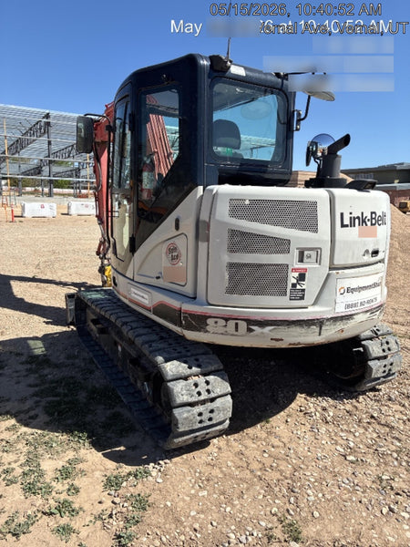 2020 Link-Belt 80X3EX EXC, 7'2" ARM, 17.7" RT, MFH(PJ)