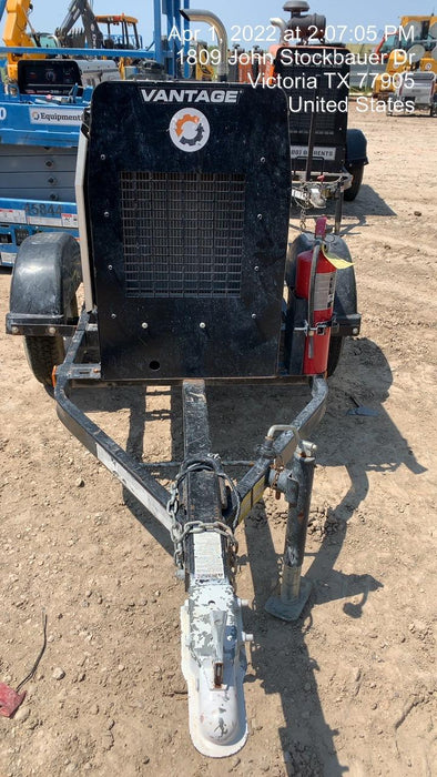 2018 Lincoln Electric Vantage 322 Lincoln Vantage 322 Welder Ready Pak 3 - Vantage 322, Trailer, Fender and light kit, Cable rack