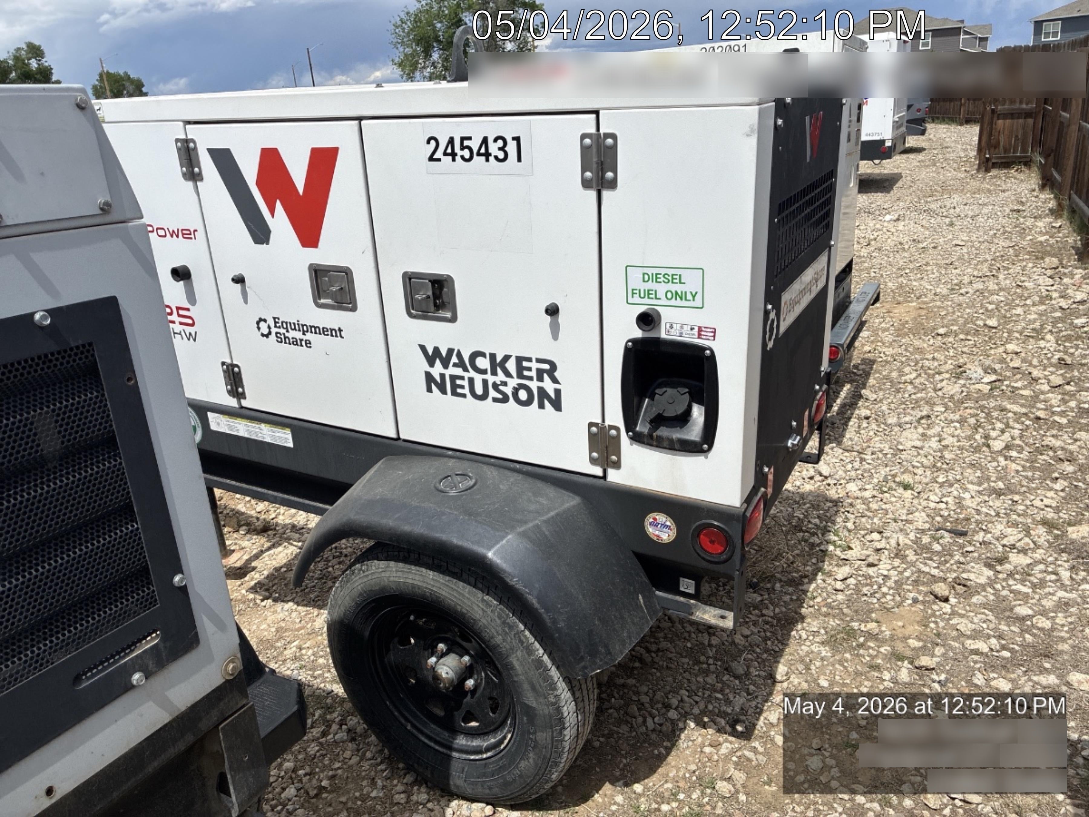 2022 WACKER NEUSON G25