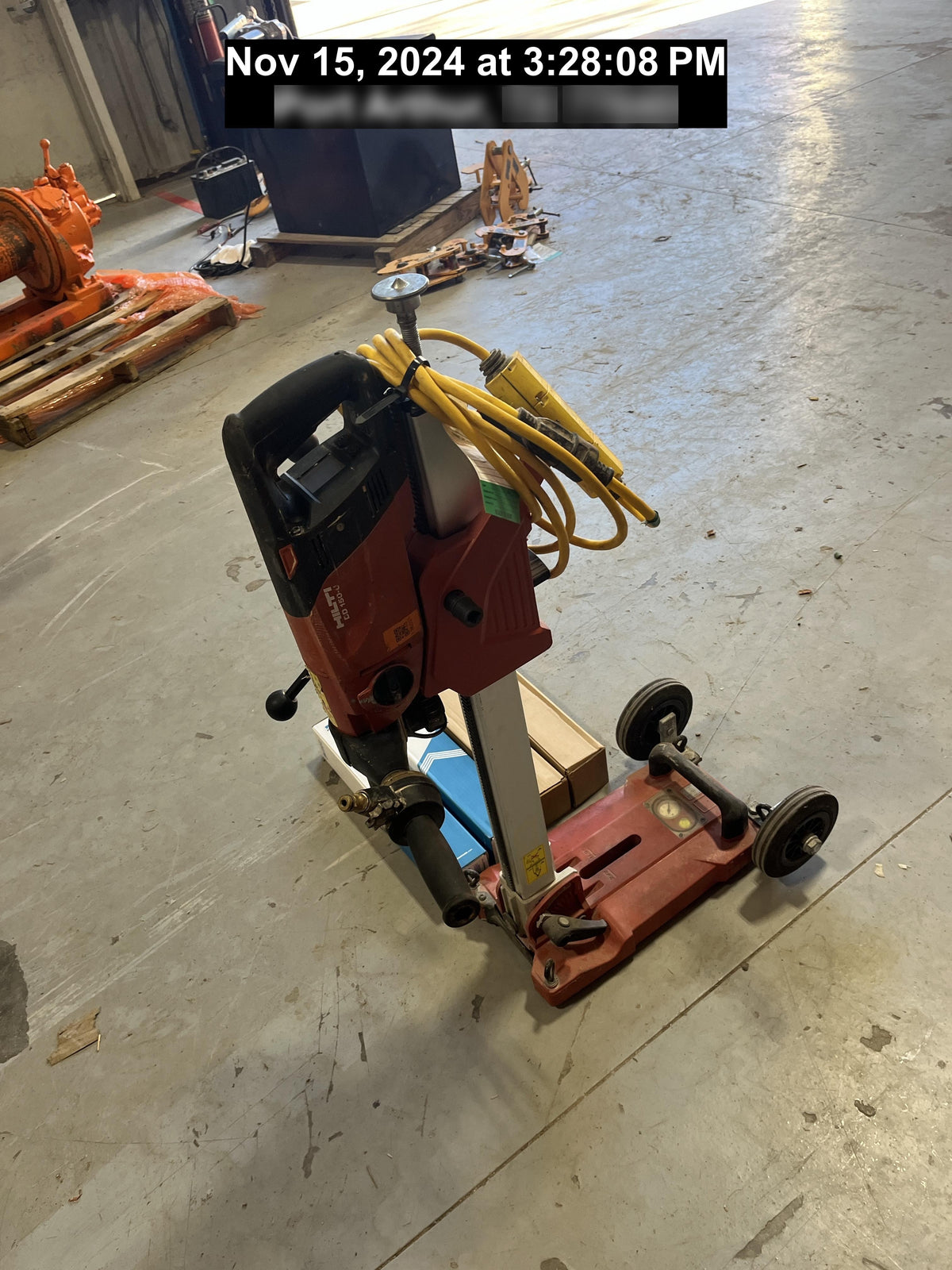 2021 HILTI DD 150-U