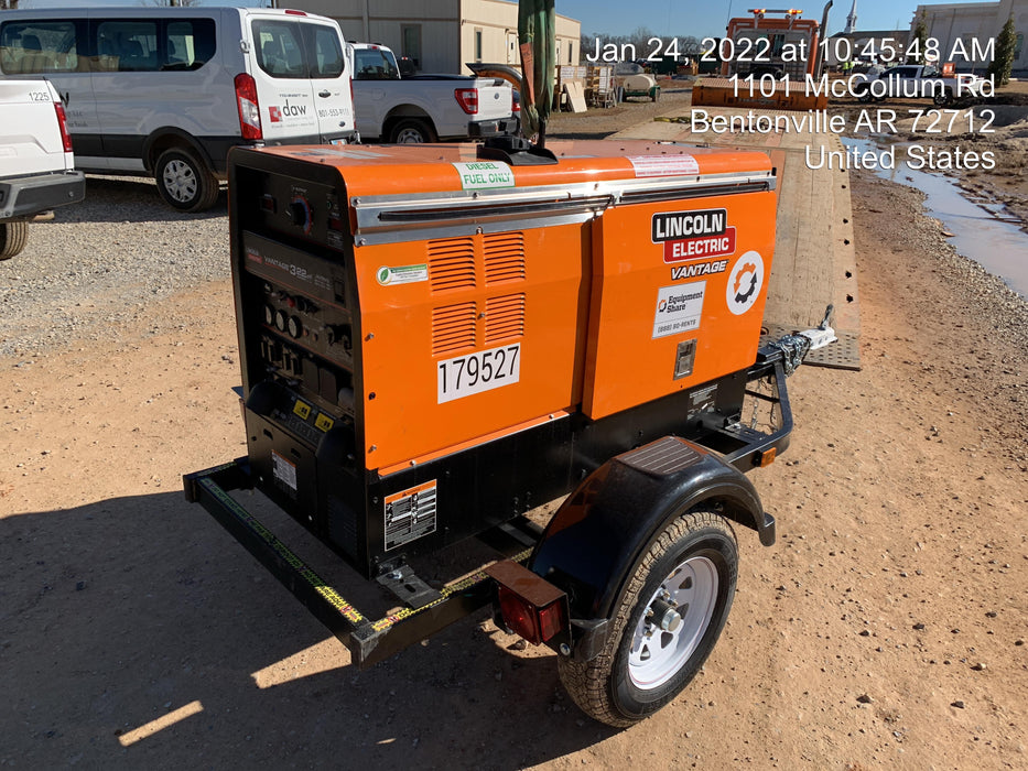 2021 Lincoln Electric Vantage 322 VANTAGE 322 READY-PAK 3