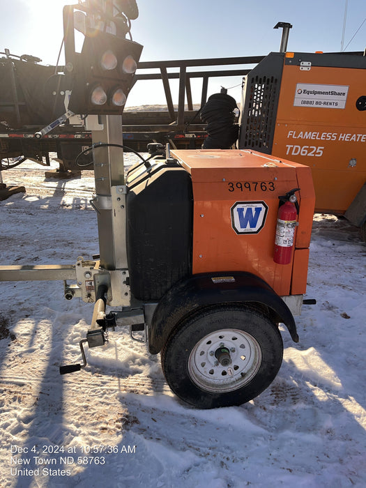 2024 Wanco WLTT-4MM4K Diesel, Deep Sea Controller, Shore Power Plug, Auto Start, (4) 350W LED Floodlights, 4kW Generator, 60 Gal Fuel Tank, 2" Ball, T3