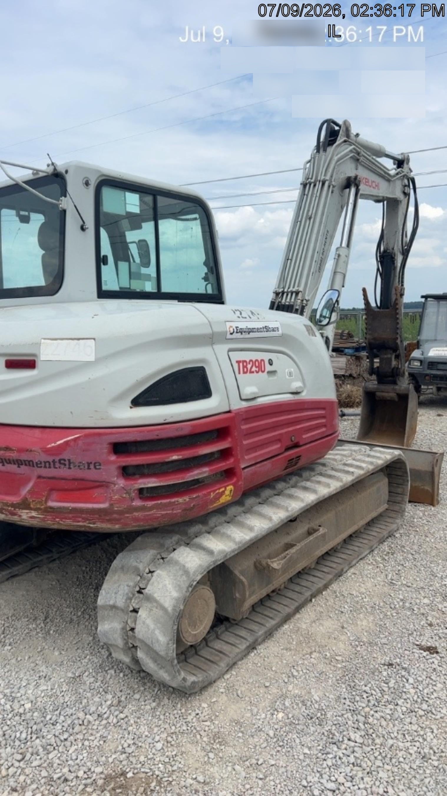2019 TAKEUCHI TB290