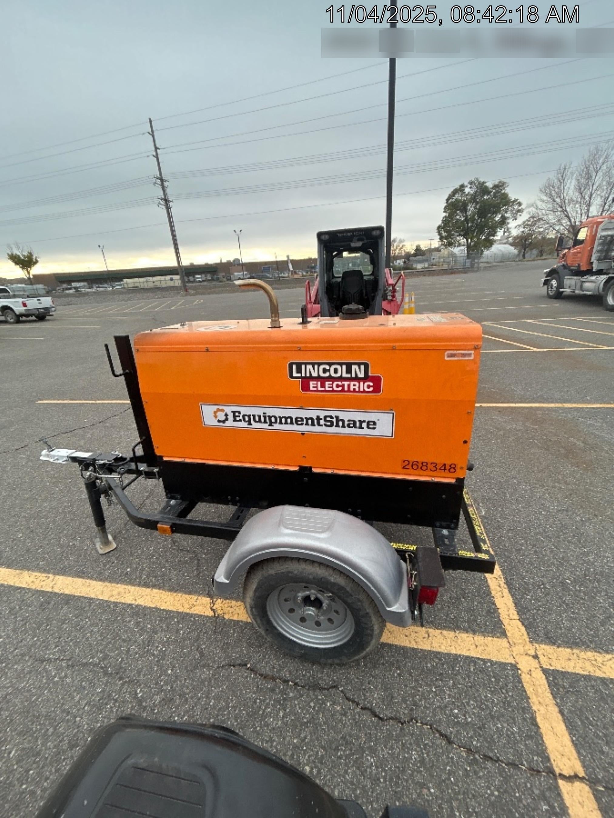 2022 Lincoln Electric LE400 Kubota V1505, Trlr, Cable Rack, Light Kit, ES Decals, T3