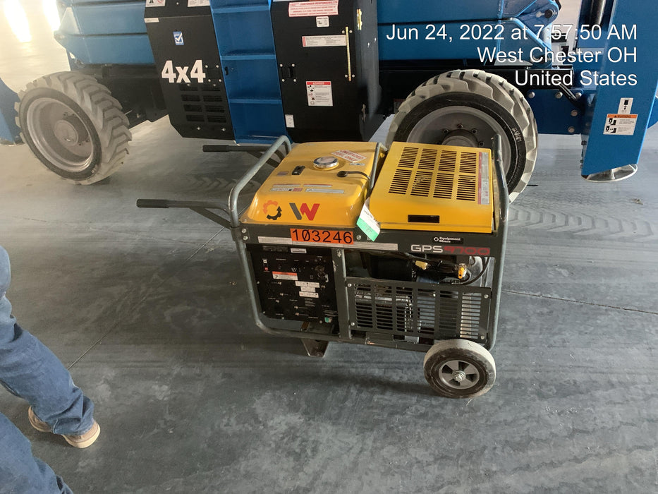 2020 Wacker Neuson GPS9700V Includes Wheel Kit P/N: 5100042221