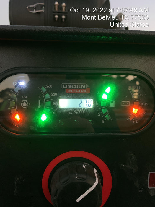 2022 Lincoln Electric Vantage 549X Crosslink Technology, Trailer Mounted, ES Decals, T3