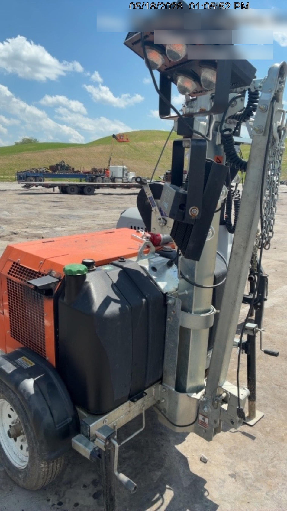 2024 Wanco WLTT-4MM4K Diesel, Deep Sea Controller, Shore Power Plug, Auto Start, (4) 350W LED Floodlights, 4kW Generator, 60 Gal Fuel Tank, 2" Ball, T3
