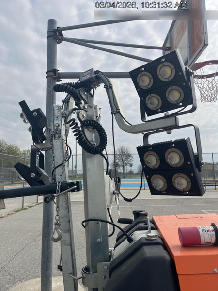 2024 Wanco WLTT-4MM4K Diesel, Deep Sea Controller, Shore Power Plug, Auto Start, (4) 350W LED Floodlights, 4kW Generator, 60 Gal Fuel Tank, 2" Ball, T3