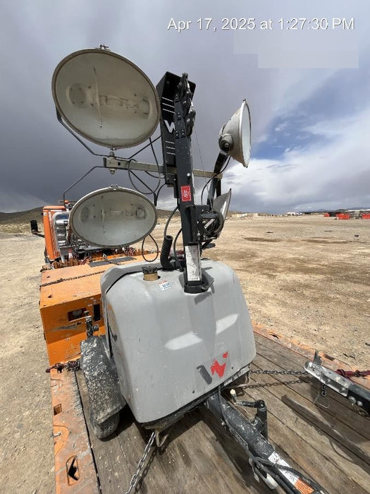 2018 Wacker Neuson LTV6L-MH Wacker Neuson LTV6L Mobile Light Tower w/Fuel Level Sensor Installed