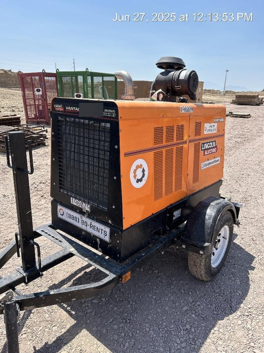 2021 Lincoln Electric Vantage 549X Ready Pak 3, ORANGE (includes trailer, cable rack, fender light kit)