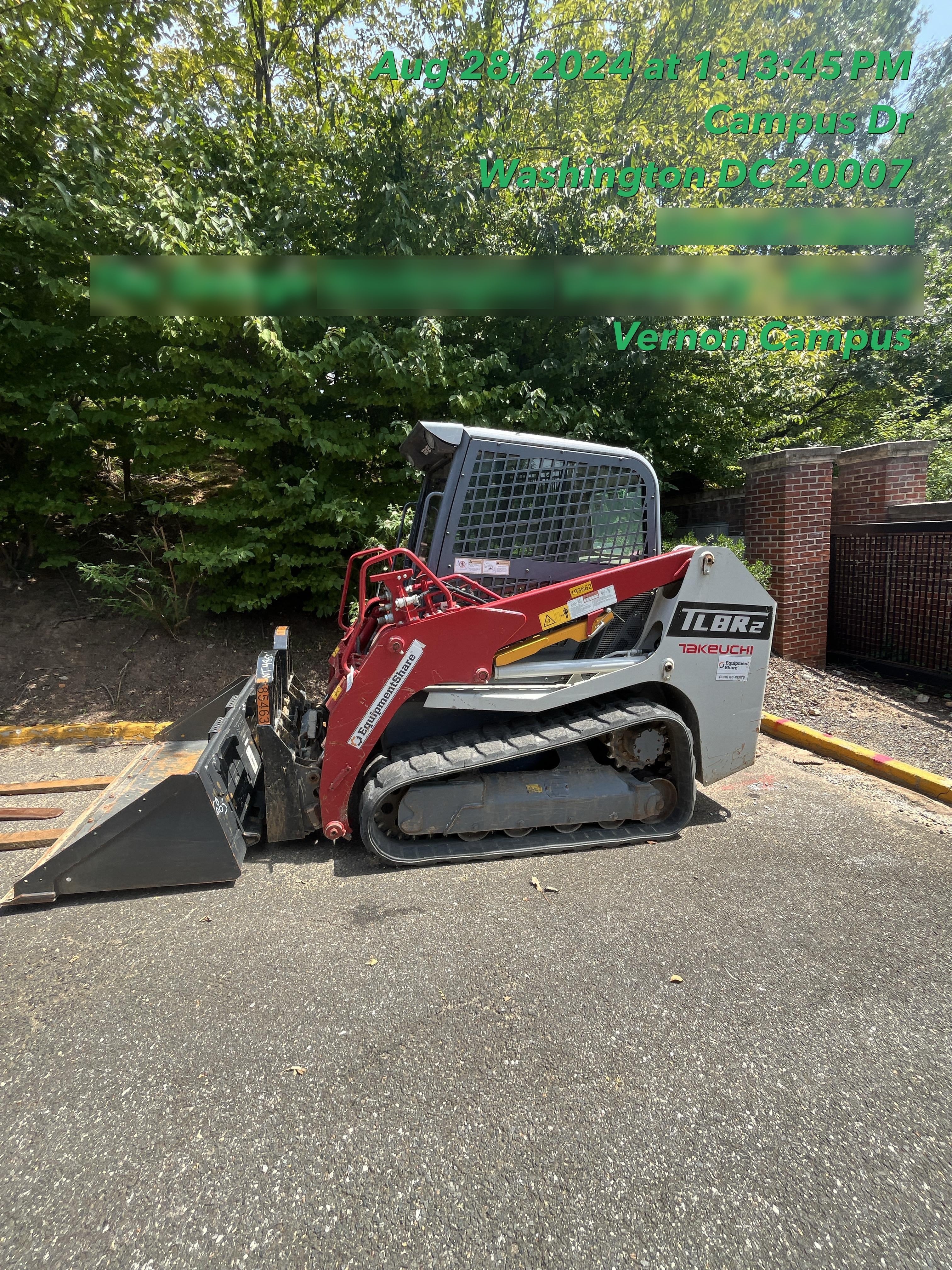 2021 TAKEUCHI 48" Pallet Forks - Takeuchi