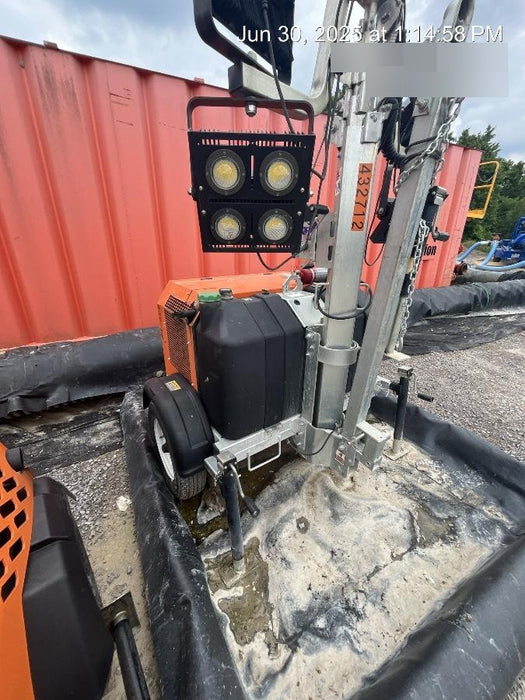 2024 Wanco WLTT-4MM4K Diesel, Deep Sea Controller, Shore Power Plug, Auto Start, (4) 350W LED Floodlights, 4kW Generator, 60 Gal Fuel Tank, 2" Ball, T3