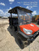 2021 Kubota RTV-X1140W-H Plastic Canopy, Windshield Acrylic Clear, LED Strobe Light, Wire Harness Kit, Back up Alarm