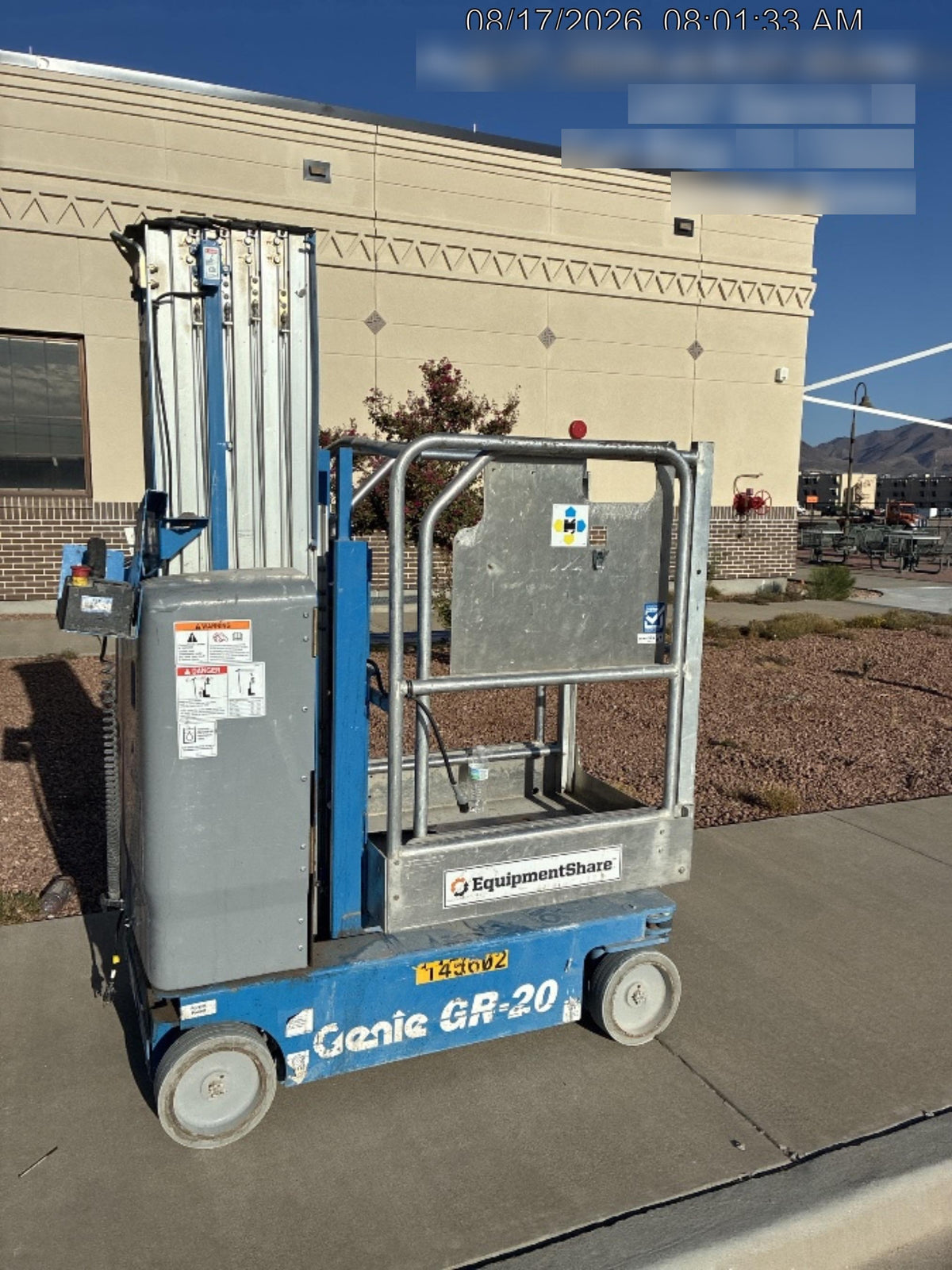 2021 GENIE GR-20