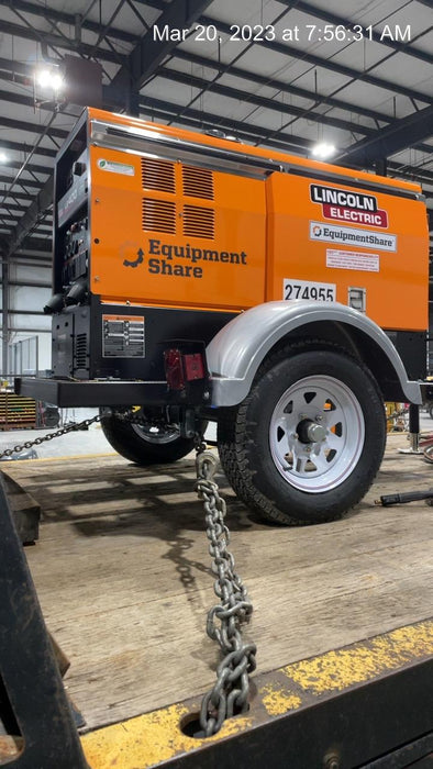 2022 Lincoln Electric LE400 Kubota V1505, Trlr, Cable Rack, Light Kit, ES Decals, T3