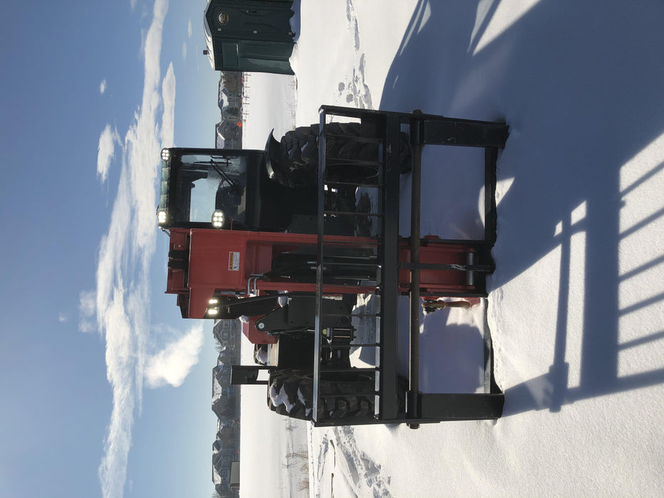 2020 Manitou MTA8044 74hp T4F, Cab/Heat/Air, Cab and Boom LED work lights, Auxiliary Hydraulics, Solid Tires, Amber strobe, Lift Hook w/66" Carriage, 60" Forks