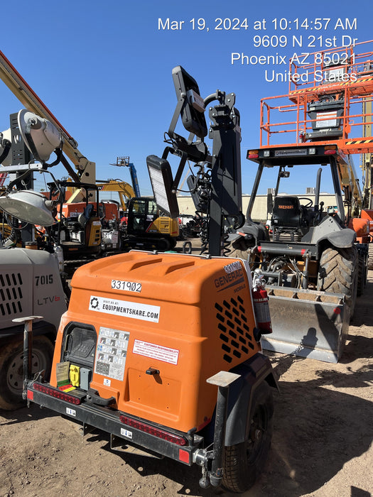 2023 Generac MLT2 Diesel, Flex Switch 120V Input, Powerzone Controller, (4) 320W LED Lights, 4kW Generator, 39.9 Gal Fuel Tank, 2" Ball, T3