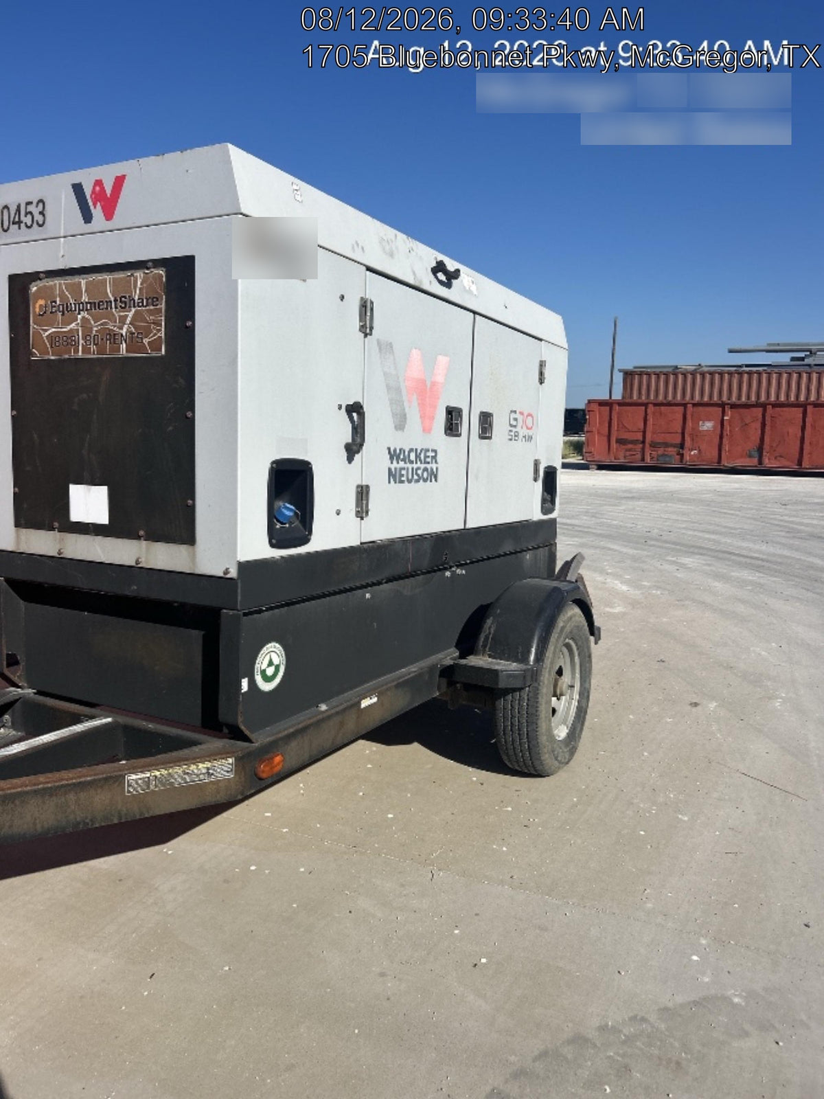 2019 WACKER NEUSON G70