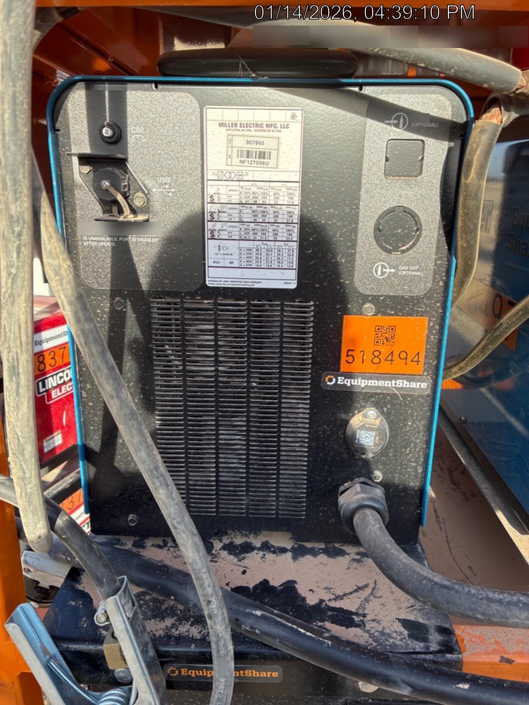 2025 MILLER ELECTRIC XMT 400