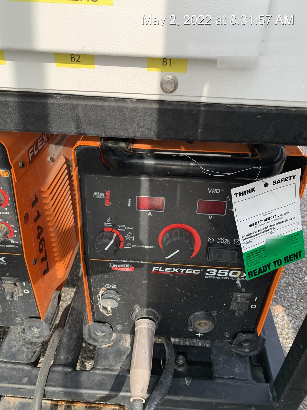 2020 LINCOLN ELECTRIC FLEXTEC 350X