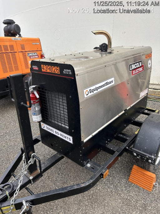 2024 Lincoln Electric LE400 Kubota V1505, Trlr, Cable Rack, Light Kit, ES Decals, T3