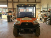 2022 Kubota RTV-X1140W-H Plastic Canopy, Windshield Acrylic Clear, LED Strobe Light, Wire Harness Kit, Back up Alarm