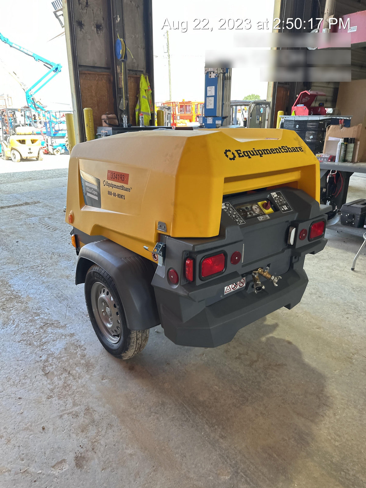 2023 ATLAS COPCO XAS 110