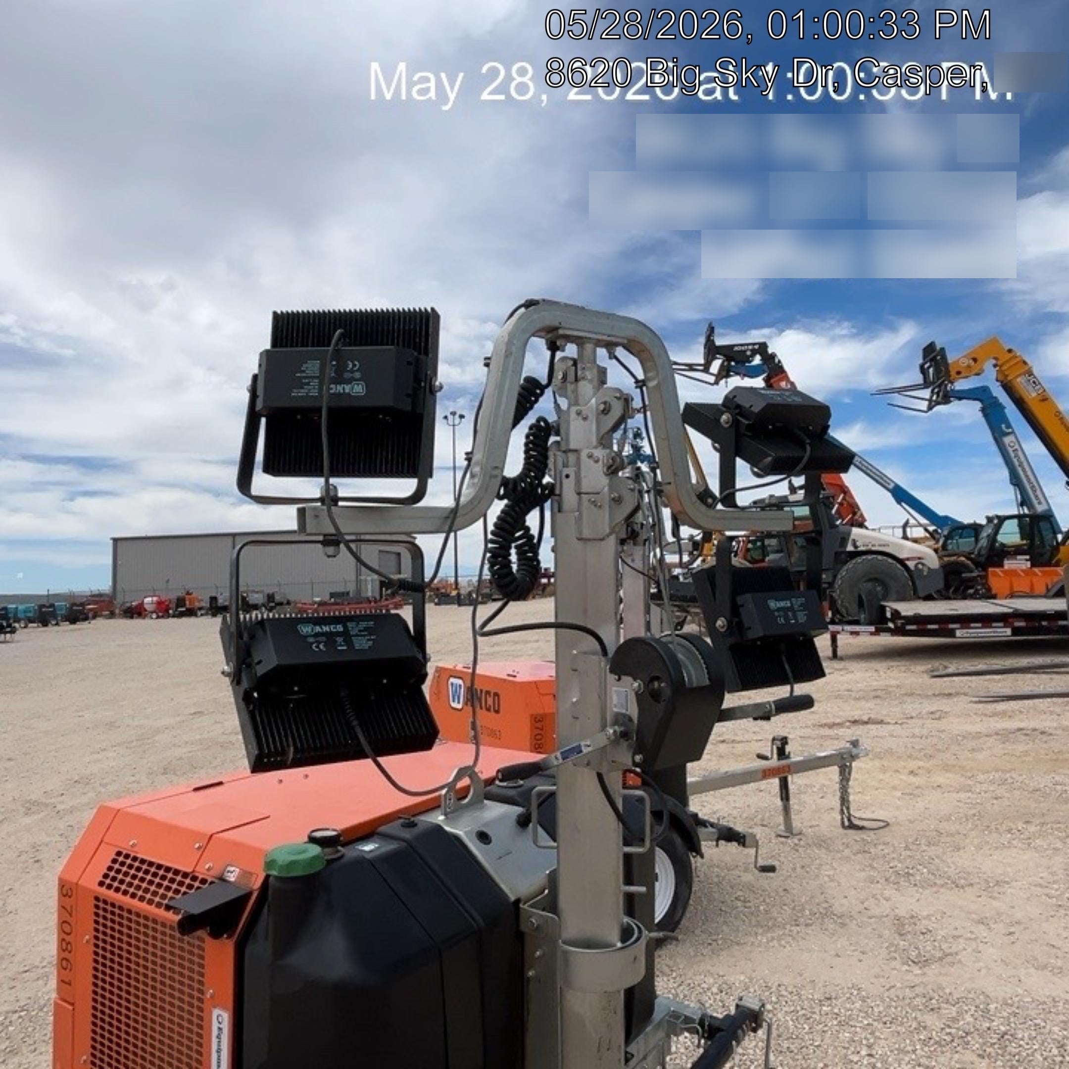 2023 Wanco WLTT-4MM4K Diesel, Deep Sea Controller, Shore Power Plug, Auto Start, (4) 350W LED Floodlights, 4kW Generator, 60 Gal Fuel Tank, 2" Ball, T3