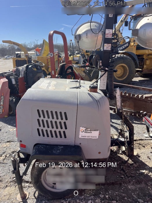 2018 Wacker Neuson LTV6L-MH Wacker Neuson LTV6K Mobile Light Tower w/Fuel Level Sensor Installed