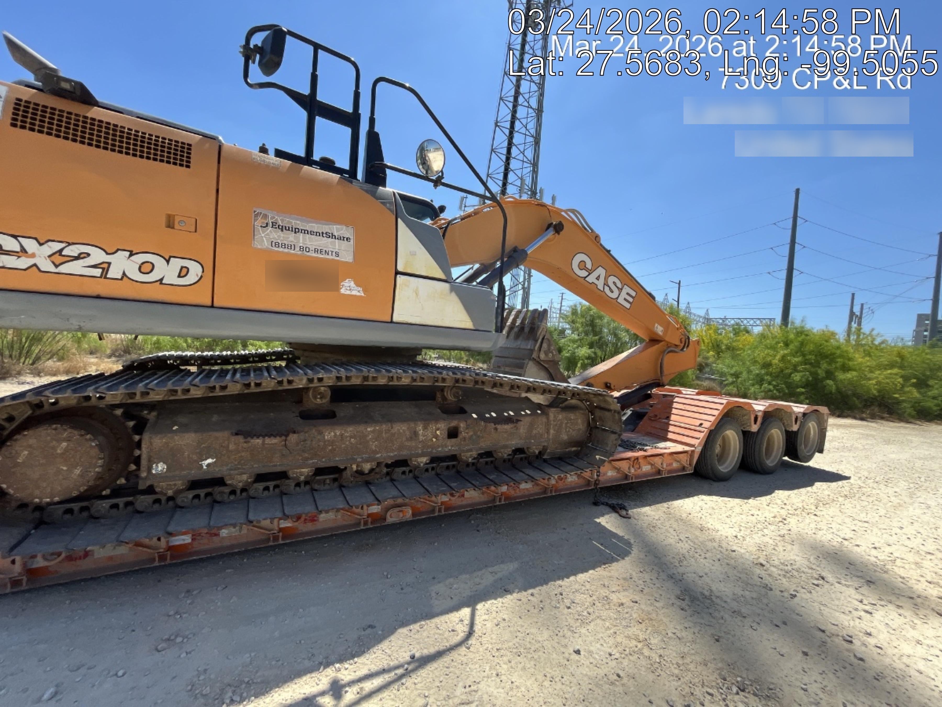 2019 CASE CX210D