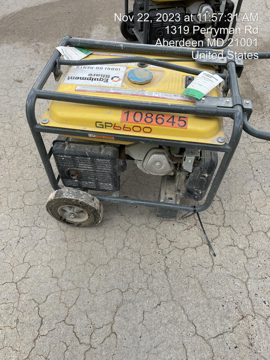 2020 WACKER NEUSON GP6600A