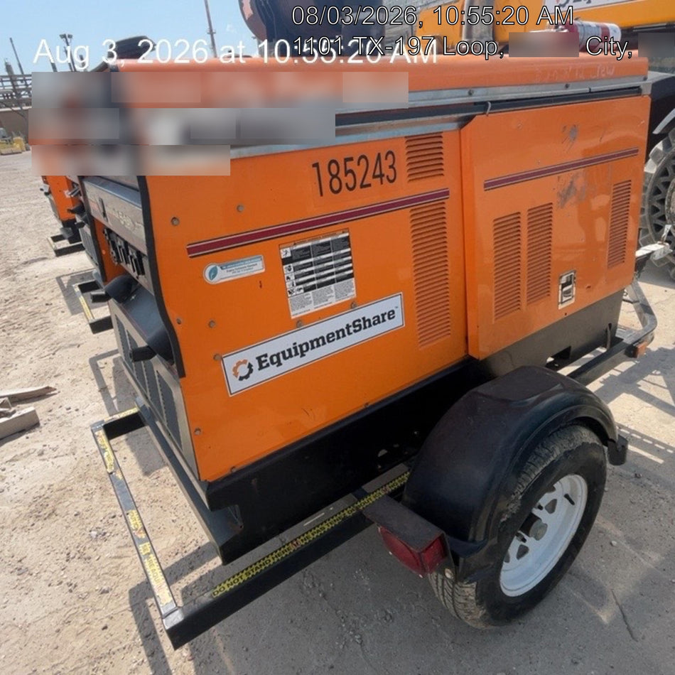 2021 Lincoln Electric Vantage 549X Ready Pak 3, ORANGE (includes trailer, cable rack, fender light kit)
