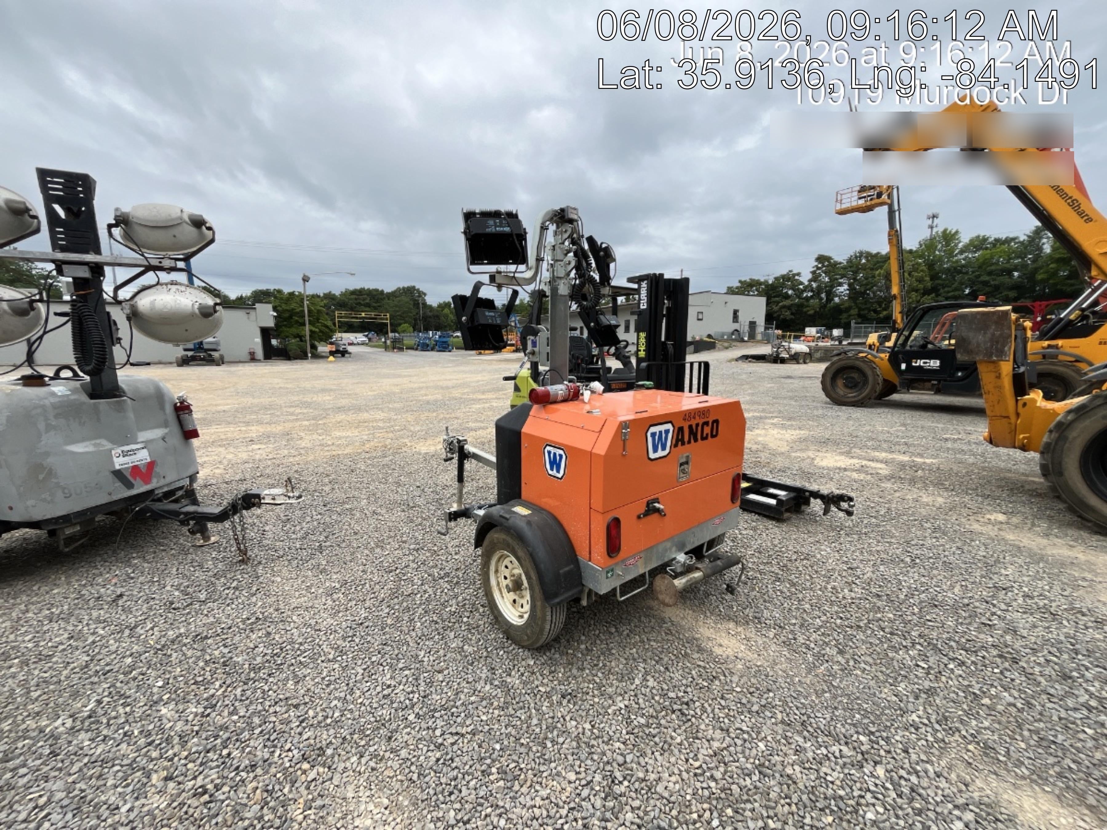 2025 Wanco WLTT-4MM4K Diesel, Mitsubishi L2E, 9.0HP @1800 rpm, Deep Sea Controller, Shore Power Plug, Auto Start, (4) 350W LED Floodlights, 4kW Generator, 60 Gal Fuel Tank, 2" Ball, T3