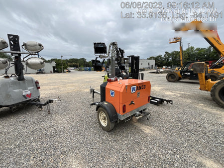 2025 Wanco WLTT-4MM4K Diesel, Mitsubishi L2E, 9.0HP @1800 rpm, Deep Sea Controller, Shore Power Plug, Auto Start, (4) 350W LED Floodlights, 4kW Generator, 60 Gal Fuel Tank, 2" Ball, T3
