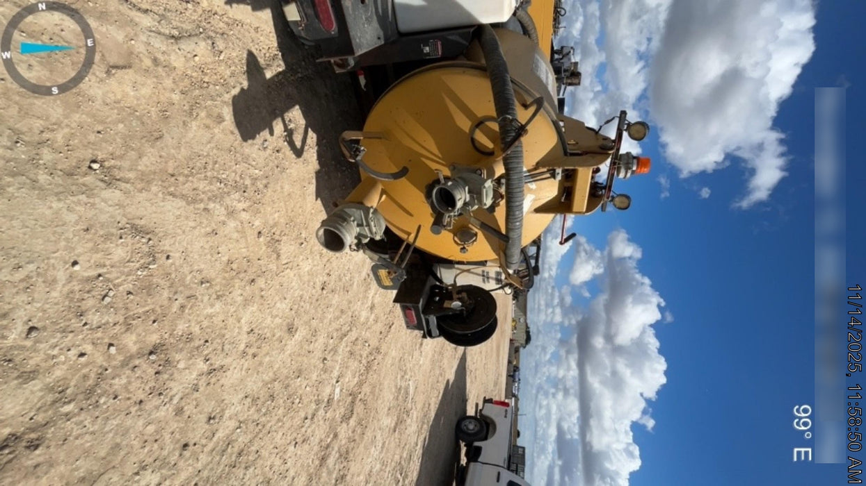 2020 Vac-Tron LP573XDT 24Hp Kohler Diesel - 500 Gal Debris Tank - 500 CFM Vacuum Pump - x2 100 Gal Water Tanks