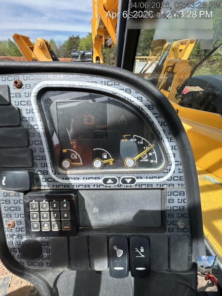 2020 JCB 510-56 Canopy, Solid Tires, Work Lights, Beacon, Aux Hydraulics, Back up Alarm, Lifting Eye, ES Decals