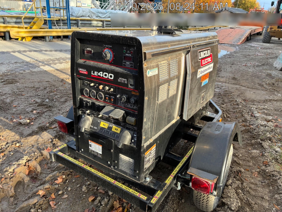 2024 Lincoln Electric LE400 Kubota V1505, Trlr, Cable Rack, Light Kit, ES Decals, T3