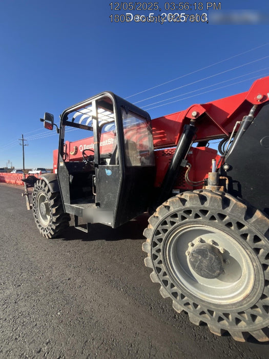 2019 Manitou MTA12042 Canopy, 120 HP , Solid Tires, Work Lights, Lift Hook, Auxiliary Hydraulics w/66" Carriage and 60" Forks