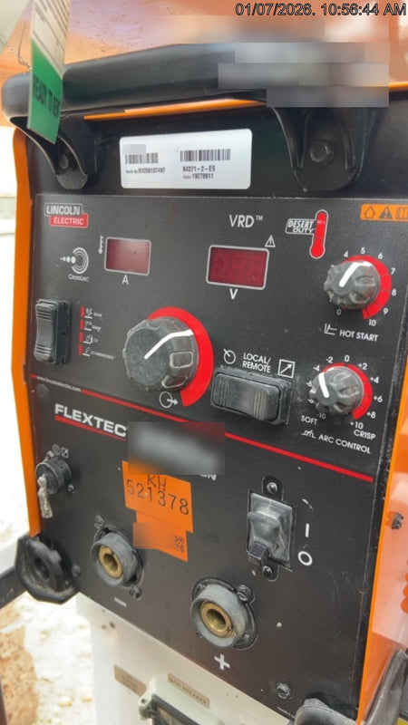 2025 LINCOLN ELECTRIC FLEXTEC 350X