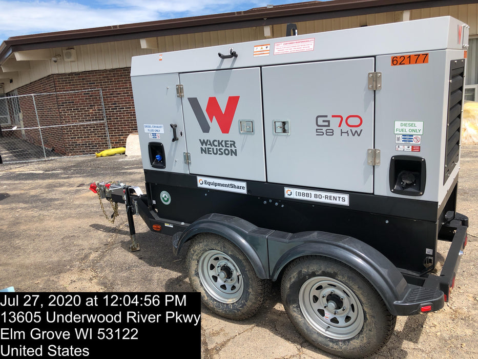 2020 WACKER NEUSON G70
