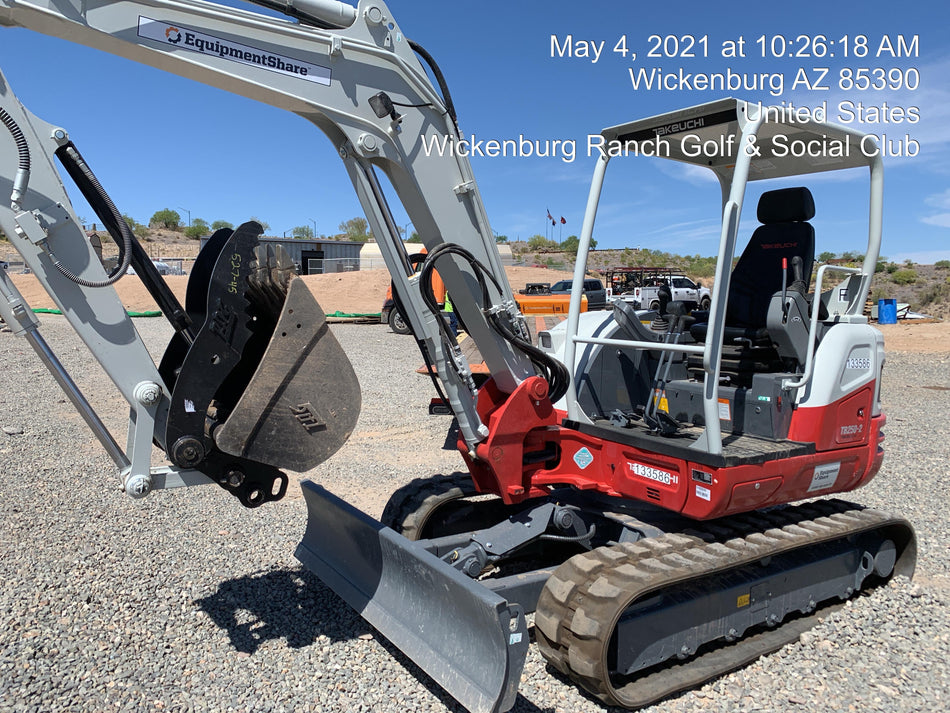 2021 TAKEUCHI TB250-2