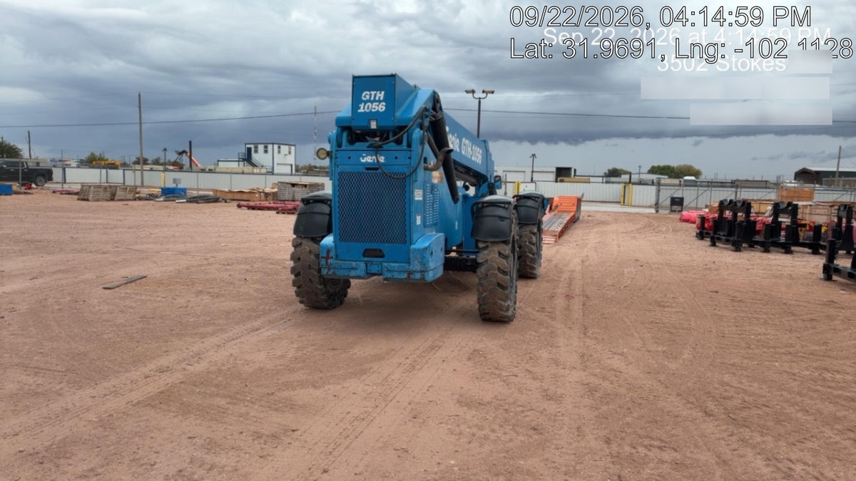 2017 Genie GTH-1056 Genie GTH1056, Solid Tires, 60" carriage, Light Kit, Open ROPS