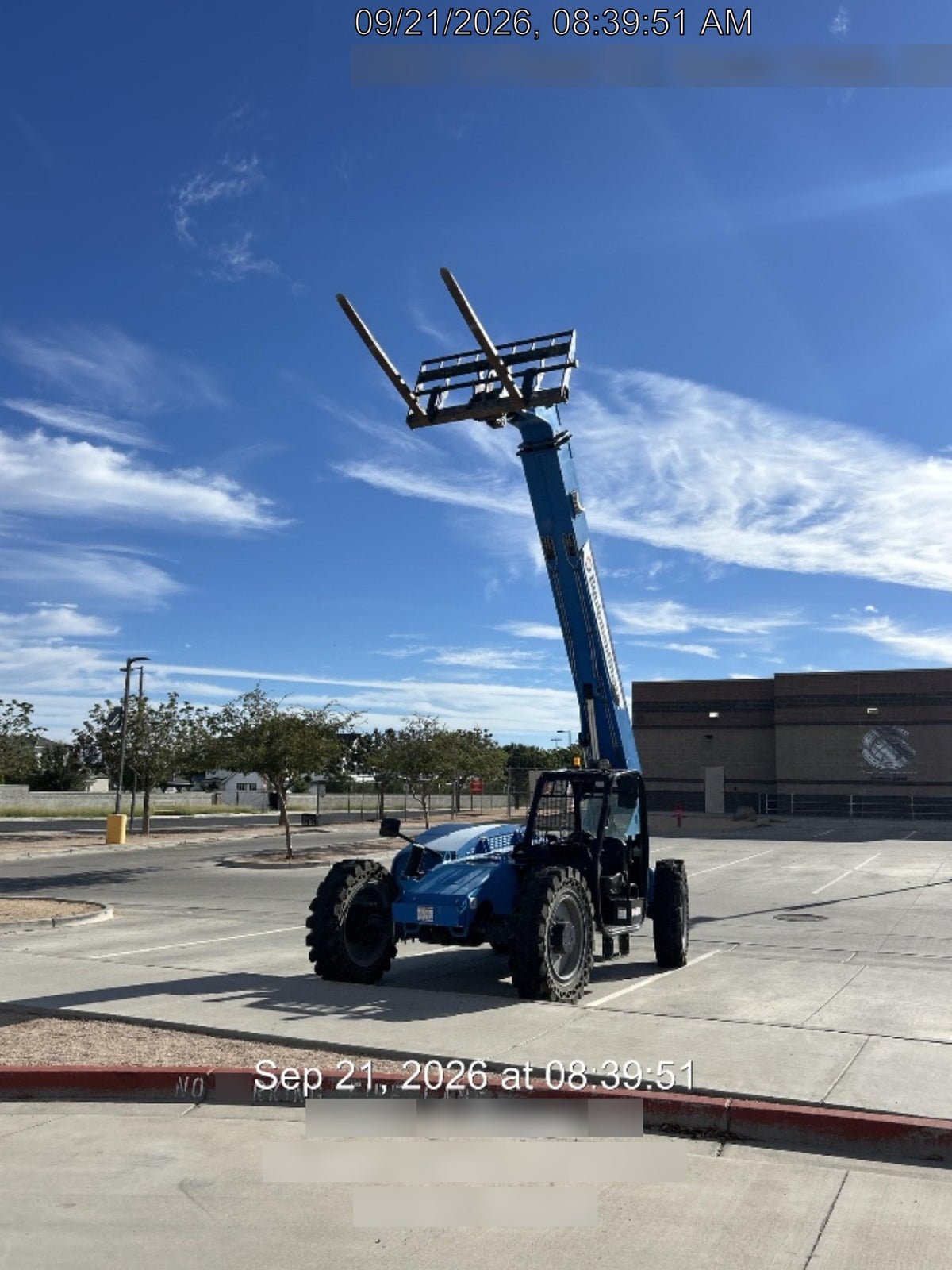 2022 Genie GTH-844 74Hp Dsl, Canopy, Sld Tires, LED WL, Bcn, L Hook, EST