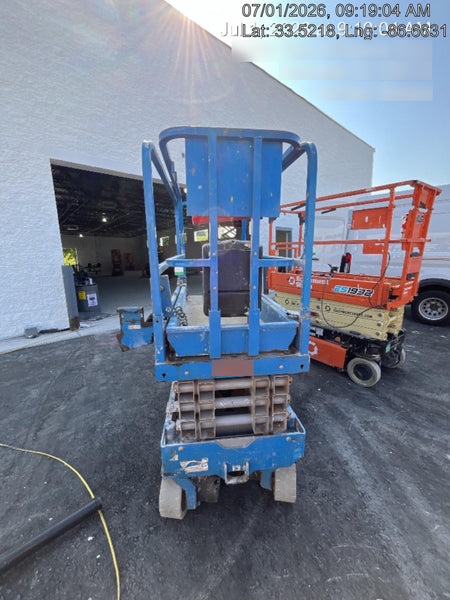 2019 Genie GS-1930 Fixed Rails with Chain Entry
