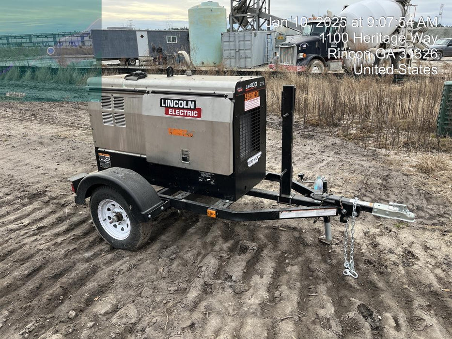 2024 Lincoln Electric LE400 Kubota V1505, Trlr, Cable Rack, Light Kit, ES Decals, T3