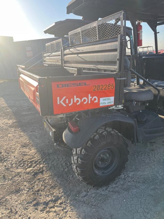 2022 Kubota RTV-X1140W-H Plastic Canopy, Windshield Acrylic Clear, LED Strobe Light, Wire Harness Kit, Back up Alarm